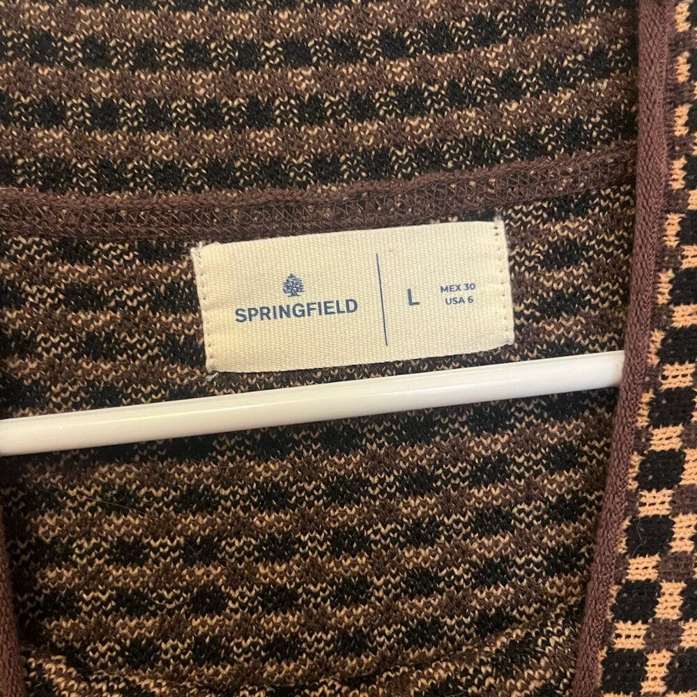 Free People Gamer Cuff Turtleneck Sweater Black Combo Women's Size L - Picture 3 of 4